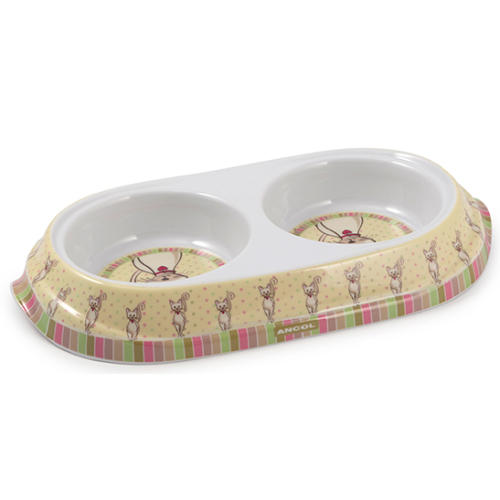 Ancol Lulu Twin Cat Bowl
