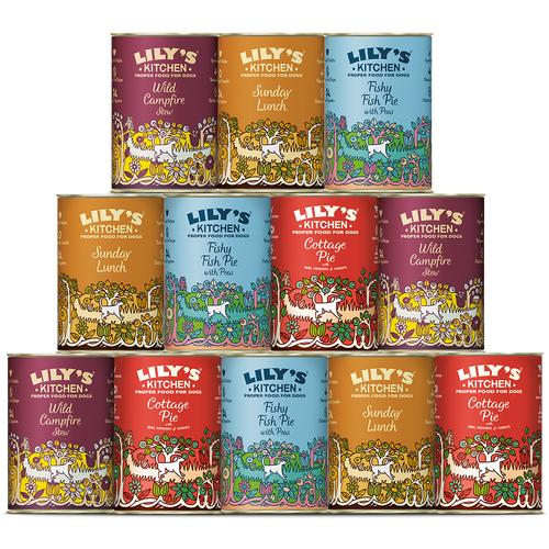Lilys Kitchen Grain-free Multipack Adult Wet Dog Food Tins