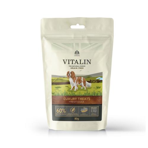 Vitalin Natural Luxury Duck Dog Treats