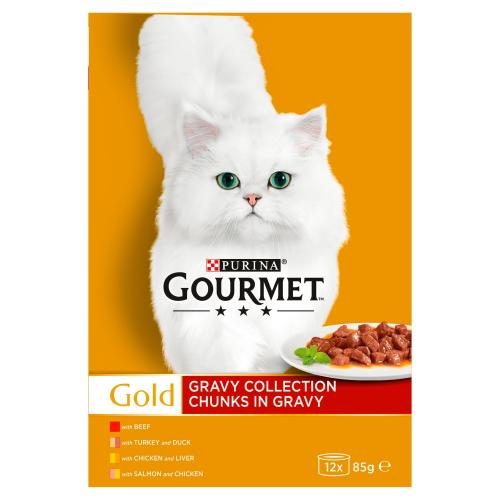 Gourmet Gold Gravy Collection Cat Food