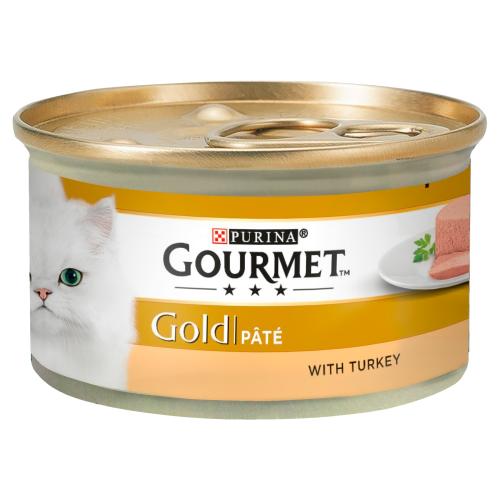 Gourmet Gold Pate with Turkey Cat Food