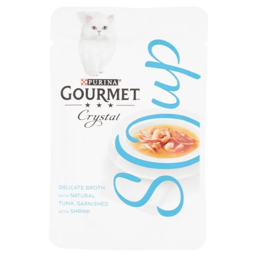 Gourmet Classic Soup Tuna & Shrimp Adult Cat Food