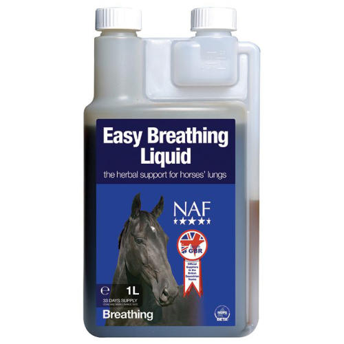 NAF Easy Breathing Liquid Horse Supplement