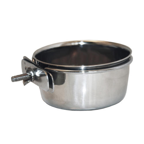 Happy Pet Bolt-on Steel Dog Bowl 900ml