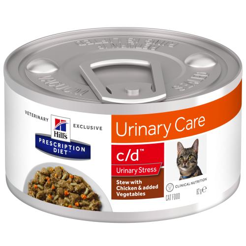 Hills Prescription Diet CD Stress Chicken & Veg Stew Wet Cat Food