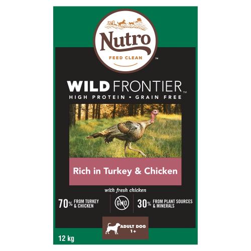 Nutro Wild Frontier Turkey & Chicken Dry Medium Adult Dog Food