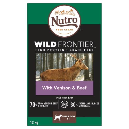 Nutro Wild Frontier Venison & Beef Dry Medium Adult Dog Food