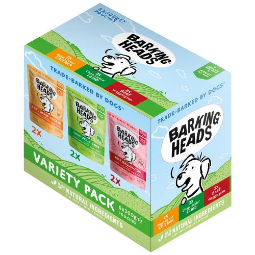 Barking Heads Variety Pack Wet Adult Dog Food