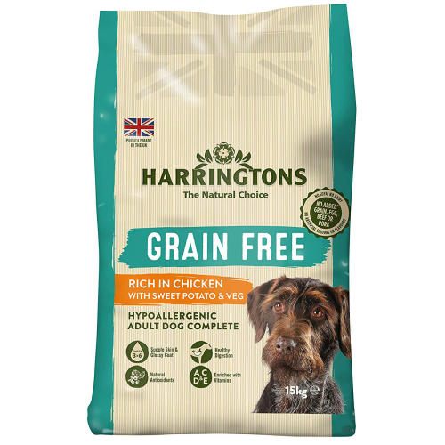 Harringtons Grain Free Chicken & Sweet Potato Adult Dog Food