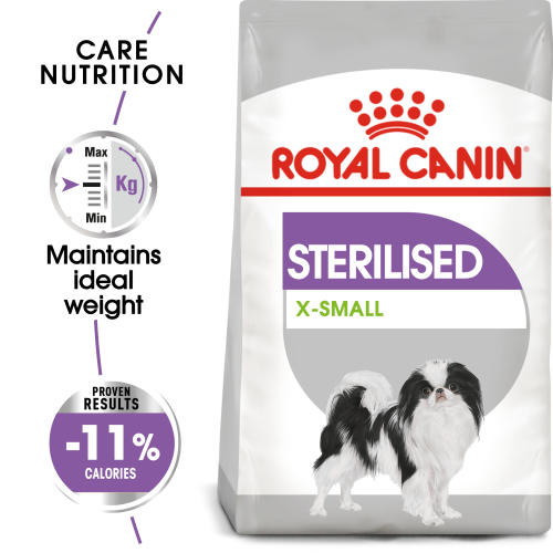 Royal Canin X-Small Sterilised Care Dry Adult Dog Food