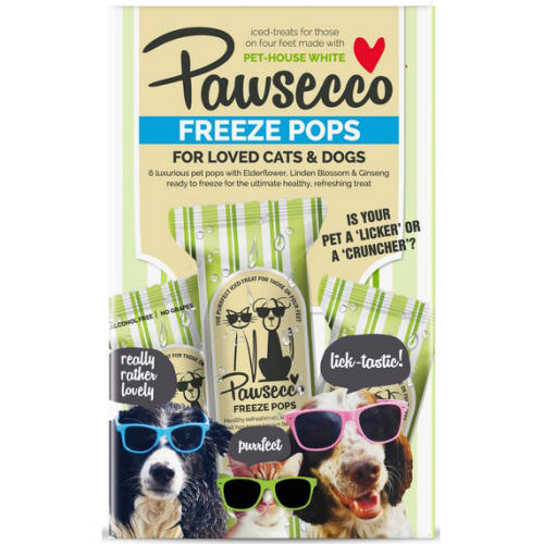 Woof & Brew Pawsecco Freeze Pops for Cats & Dogs