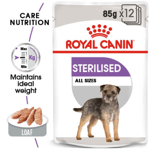 Royal Canin Sterilised Care Wet Adult Dog Food Pouches