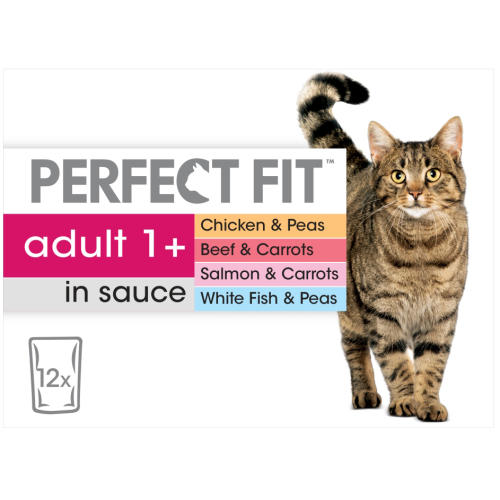 Perfect Fit Mixed Pack Wet Adult 1+ Cat Food