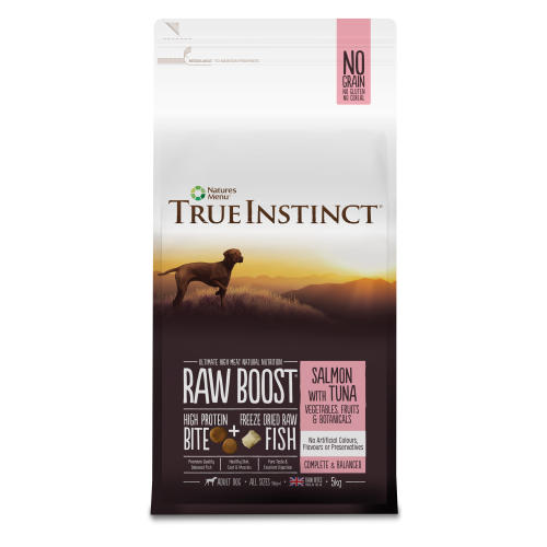 True Instinct Raw Boost Salmon & Tuna Adult Dry Dog Food