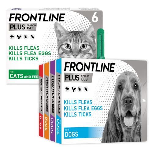 FRONTLINE Plus Flea & Tick Spot On Multi Buy