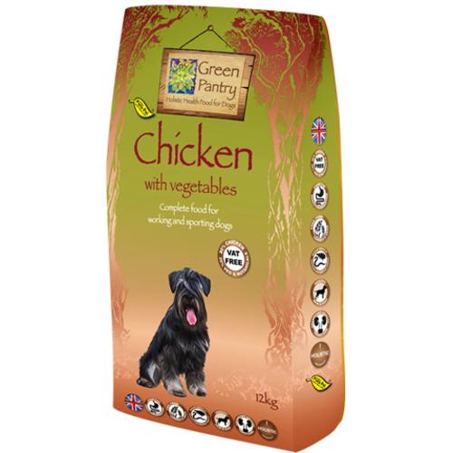Greendog 80/20 Chicken & Vegetables Dry Adult Dog Food