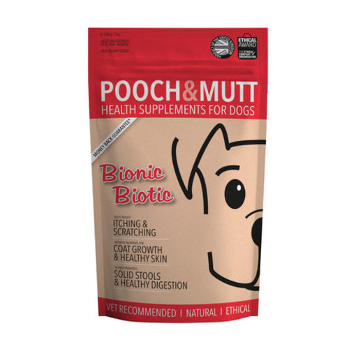Pooch & Mutt Bionic Biotic Concentrate Dog Skin & Digestion Supplement