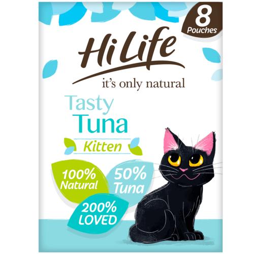 HiLife Its Only Natural Tasty Tuna Wet Kitten Food