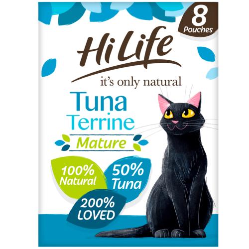 HiLife Its Only Natural Tuna Terrine Wet Senior Cat Food