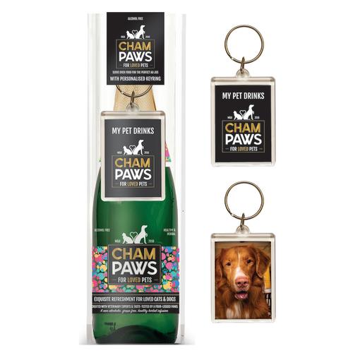 Champaws Gift Pack with Keyring for Cats and Dogs