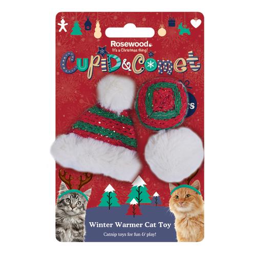 Rosewood Christmas Winter Warmer Cat Toy