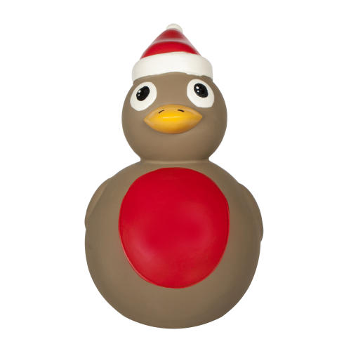 Christmas Squeaky Robin Dog Toy