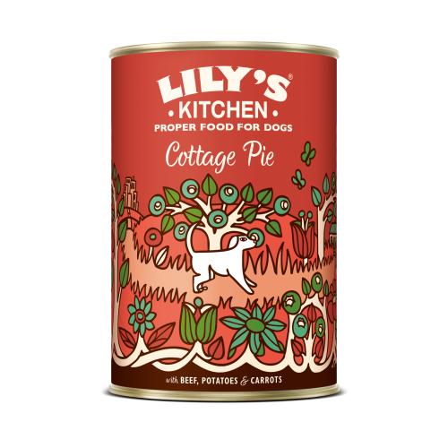 Lilys Kitchen Cottage Pie Beef, Potato & Vegetable Dinner Dog Food