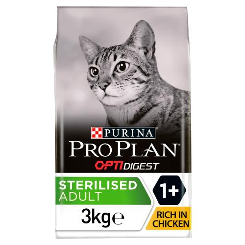 PRO PLAN OPTIDIGEST Sterilised Chicken Adult Dry Cat Food