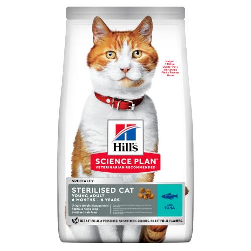 Hills Science Plan Young Tuna Adult Sterilised Dry Cat Food