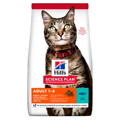 Hills Science Plan Tuna Dry Adult Cat Food