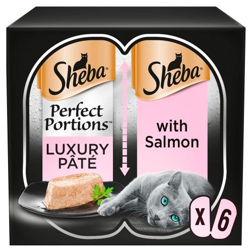 Sheba Perfect Portions Salmon in Pate Wet Adult Cat Food
