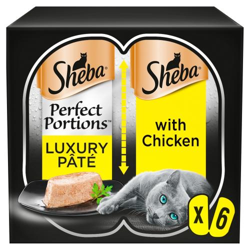Sheba Perfect Portions Chicken in Pate Wet Adult Cat Food