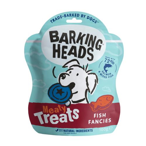 Barking Heads Meaty Treats Fish Fancies Adult Dog Treats