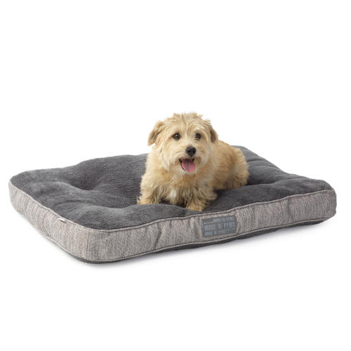 House of Paws Hessian Rectangular Dog Bed