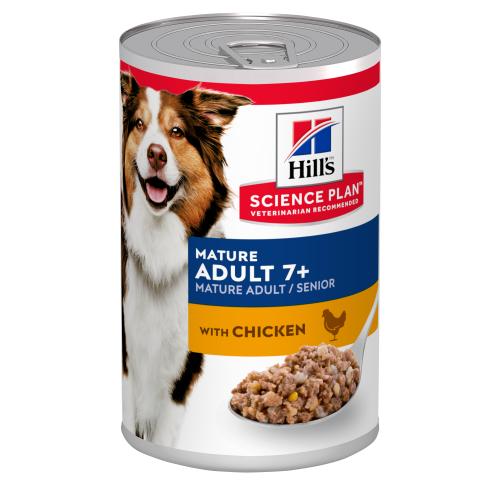 Hills Science Plan Mature Adult Wet Dog Food Chicken Cans