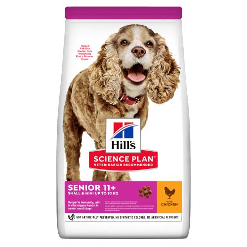 Hills Science Plan Mature 11+ Adult Small & Miniature Chicken & Turkey
