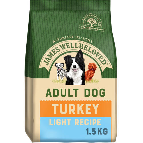 James Wellbeloved Turkey & Rice Light Adult Dog Food