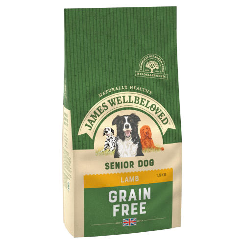 James Wellbeloved Grain Free Lamb & Vegetables Senior Dog Food