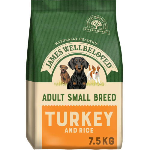 James Wellbeloved Turkey & Rice Adult Small Breed Dog Food