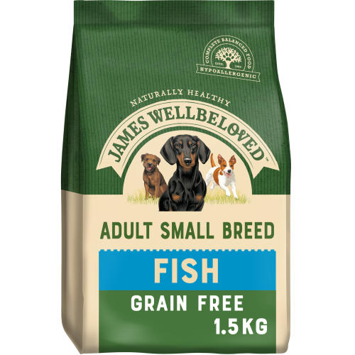 James Wellbeloved Grain Free Fish & Vegetable Small Breed Adult Dog Food