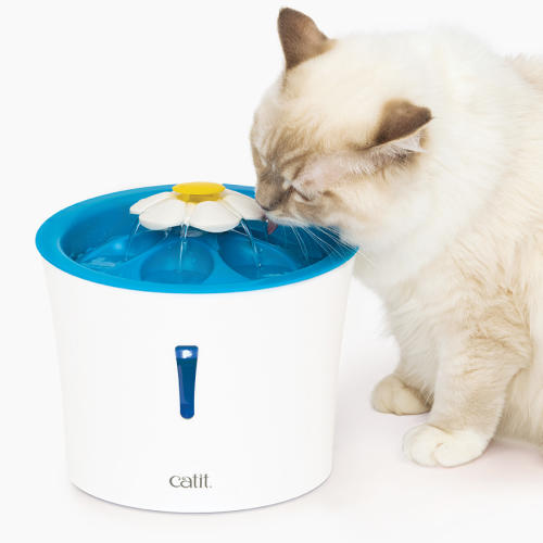 Catit LED Flower Fountain for Cats & Small Dogs