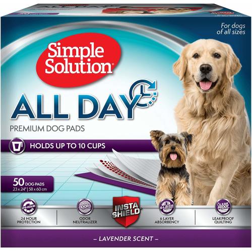Simple Solution All Day Premium Dog & Puppy Training Pads