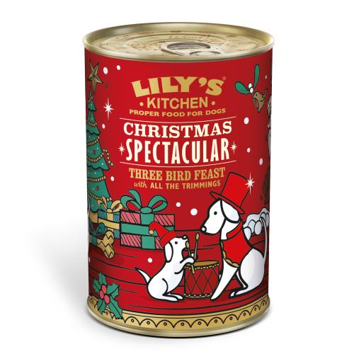 Lilys Kitchen Three Bird Feast Wet Dog Food