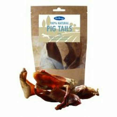 Hollings 100% Natural Pig Tails Dog Treats