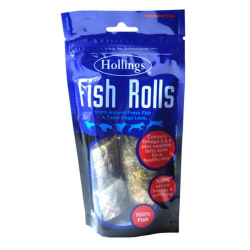 Hollings Fish Rolls Dog Treats