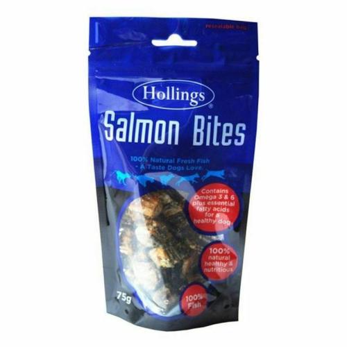 Hollings Salmon Bites Dog Treats