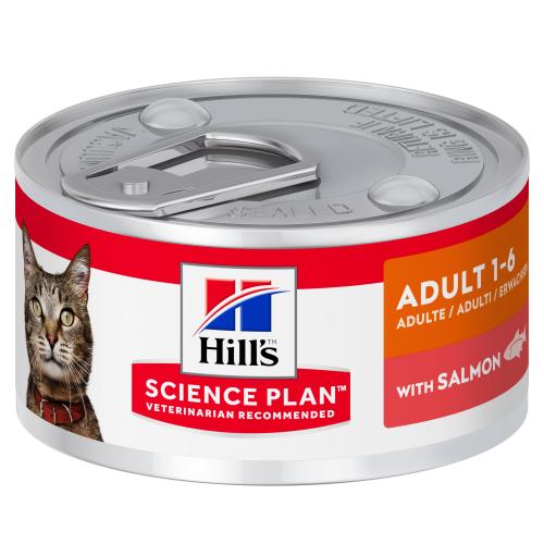 Hills Science Plan Feline Adult Salmon Wet Cat Food
