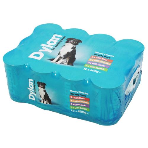 Dylan Working Dog Variety Wet Dog Food Tins