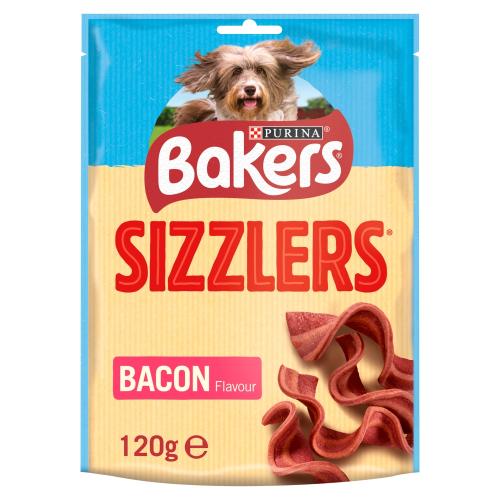 Bakers Sizzlers Bacon Dog Treats