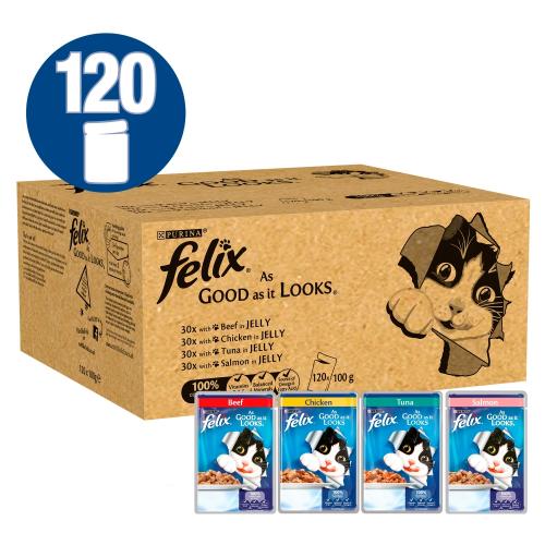 Felix As Good As It Looks Favourites in Jelly Adult Cat Food